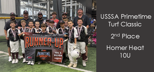 Heat 10U Finish 2nd